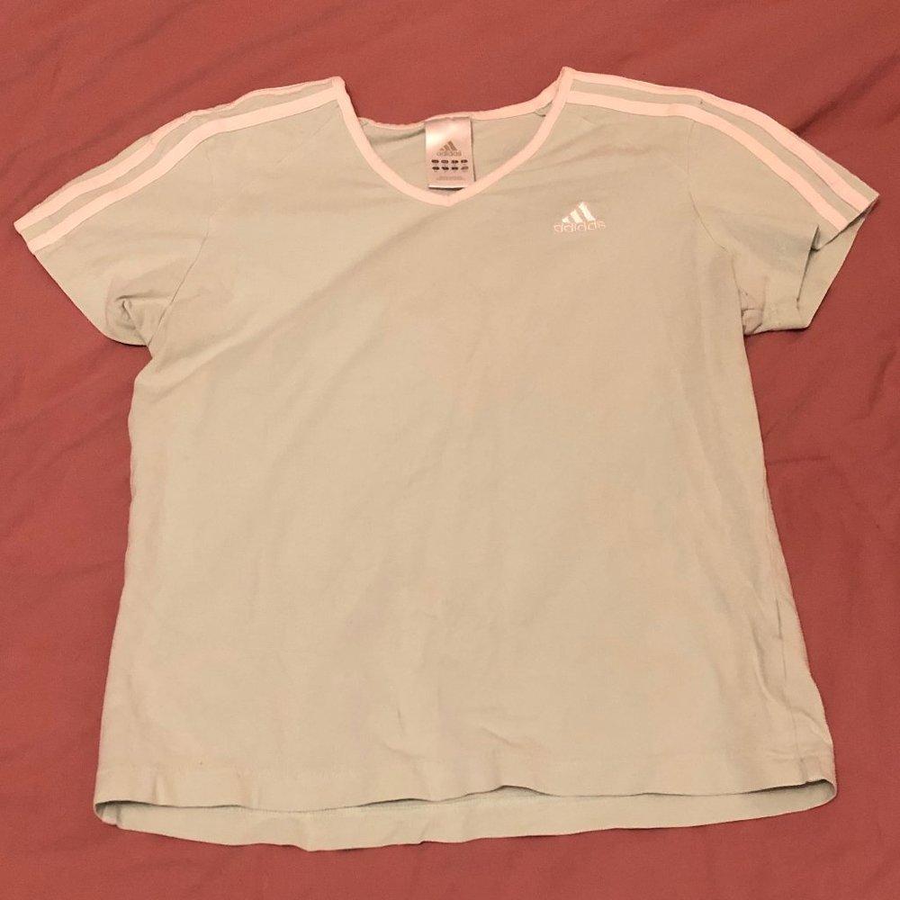 Adidas 3-STRIPES TEE Mint Green